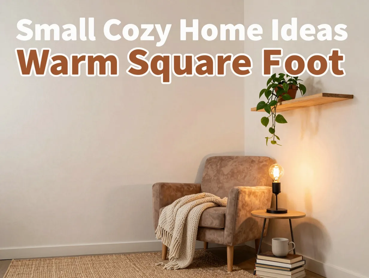 Small cozy home ideas warm square foot
