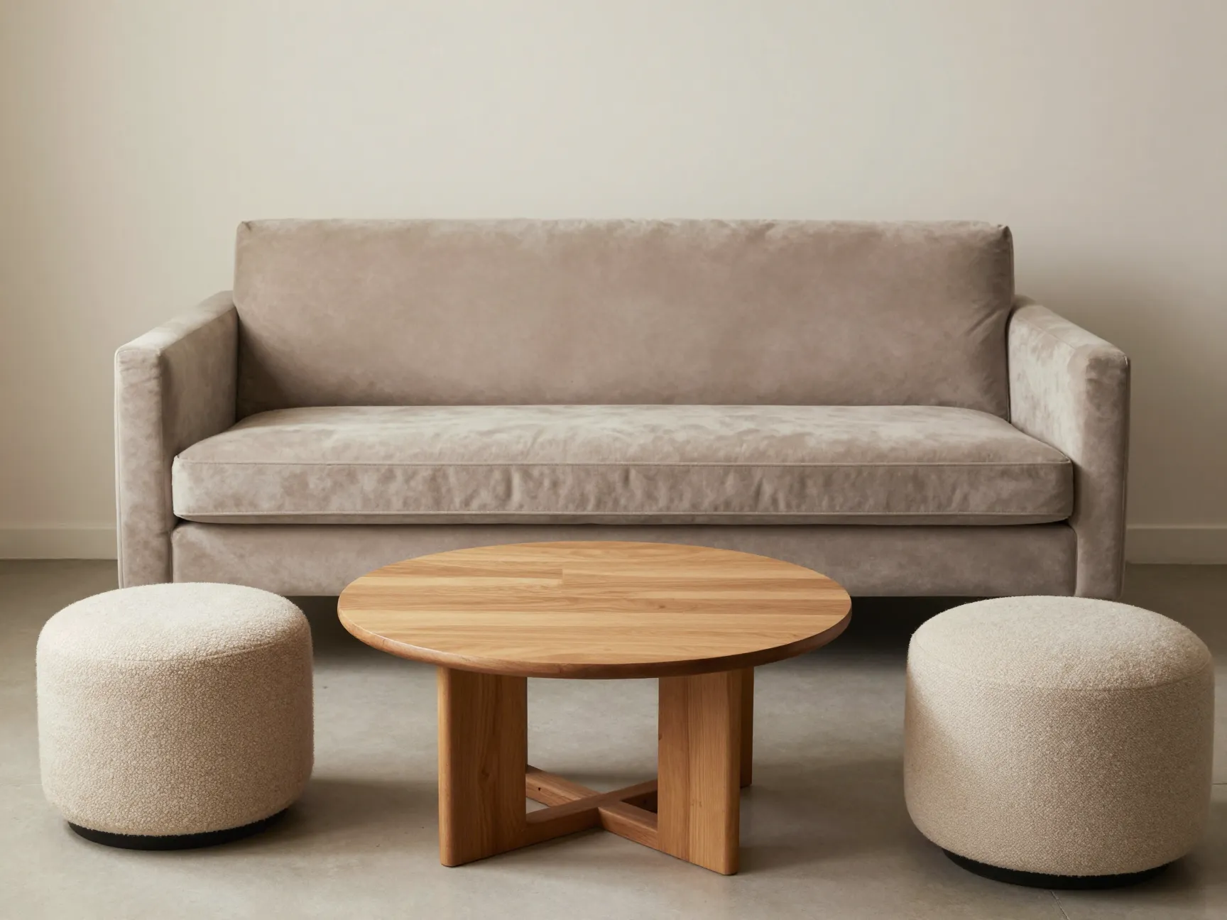 2 choose compact plush furniture that earns its place