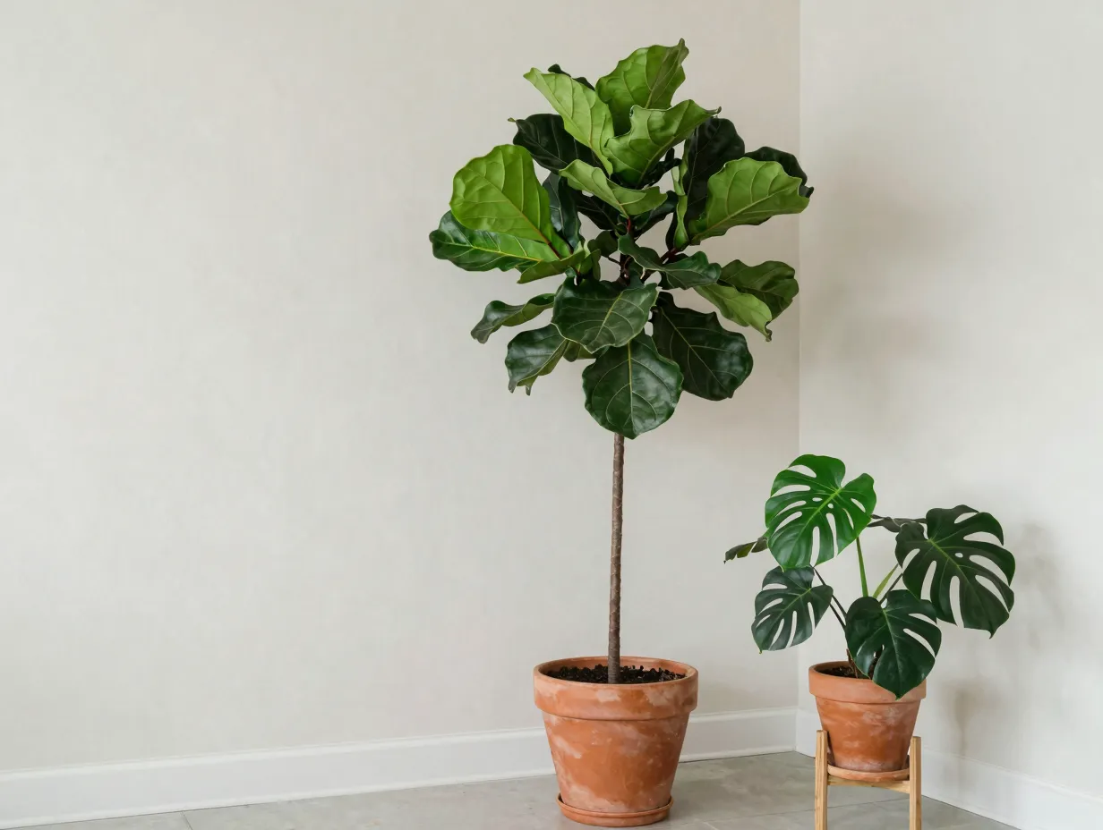 Bring in living plants as architectural elements