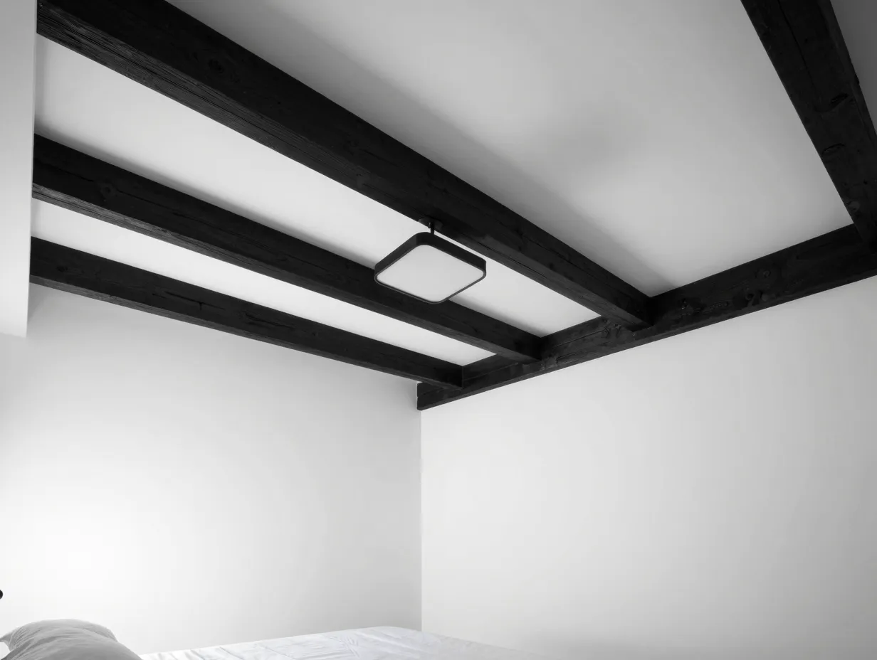 Ceiling treatments for drama without floor clutter