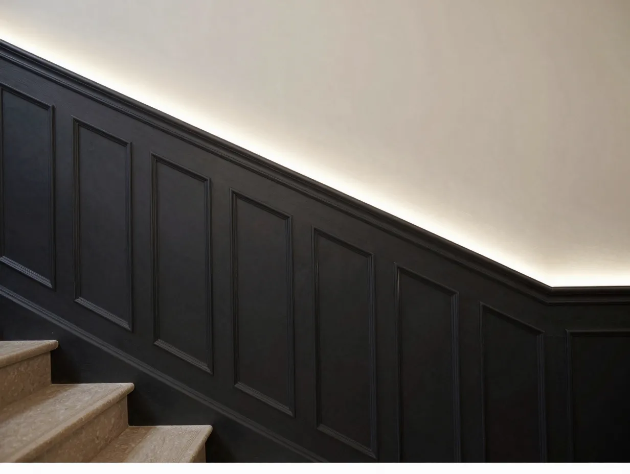 Wainscoting paneling and millwork