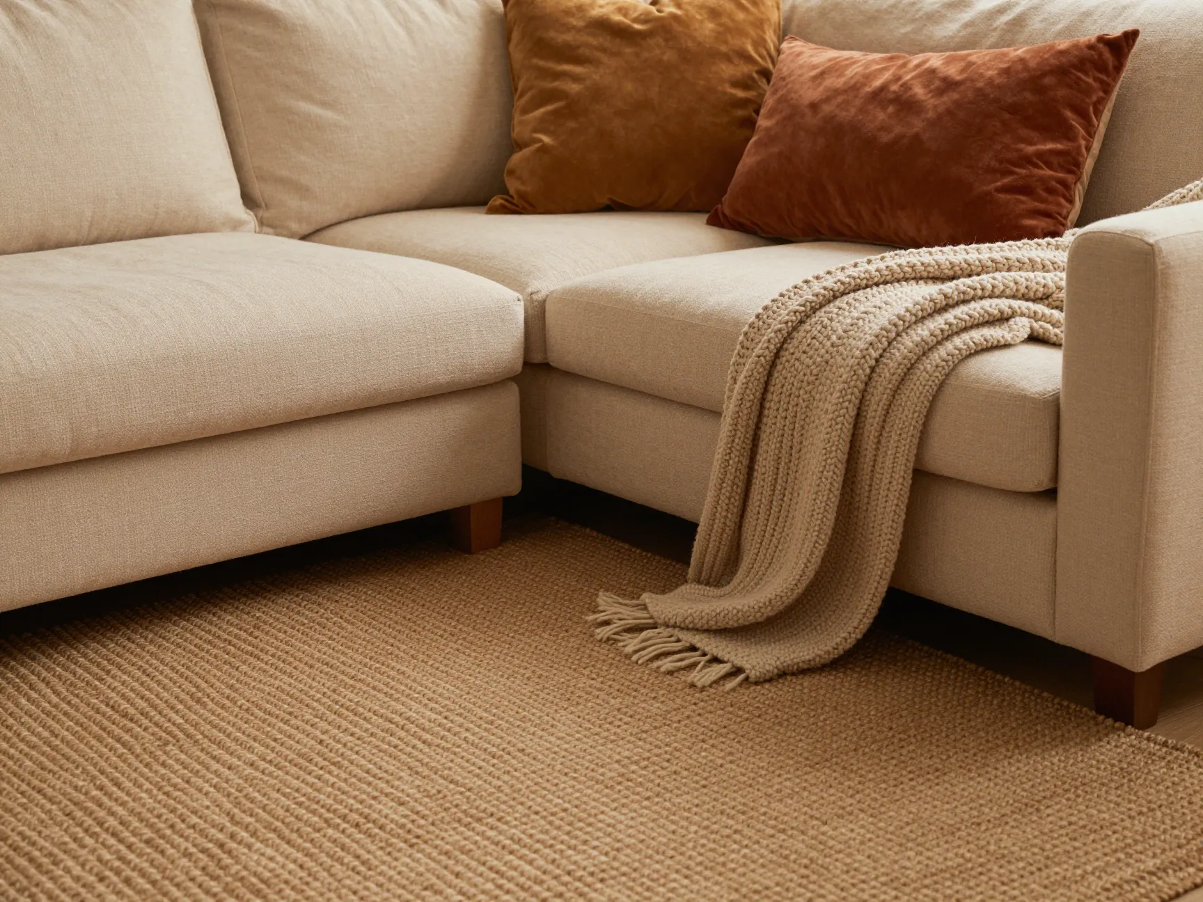 Layer textures until the room feels like a cocoon