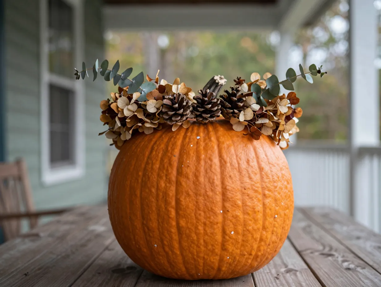 Use natural materials for an organic earthy look