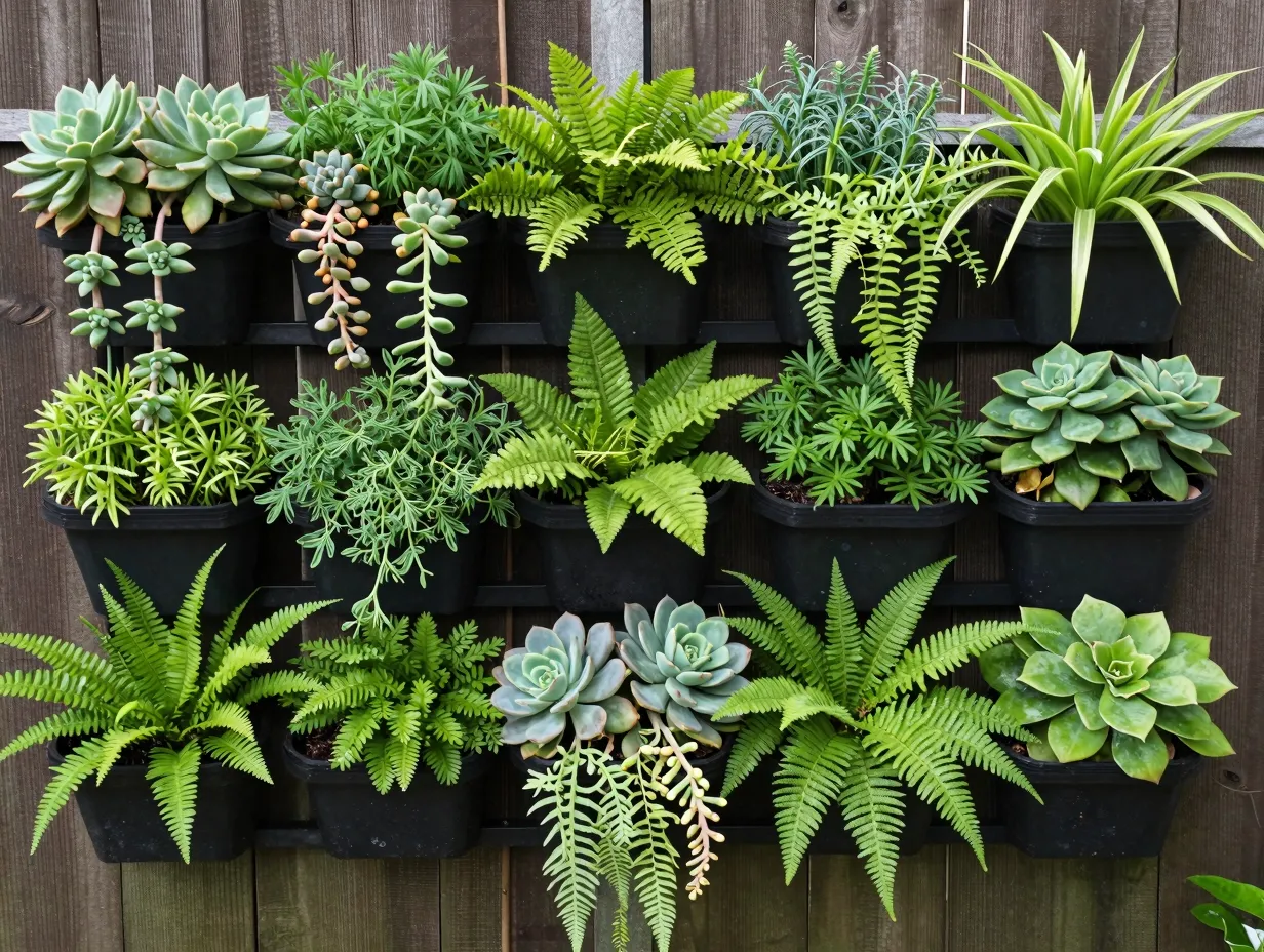 Install a vertical garden or living wall