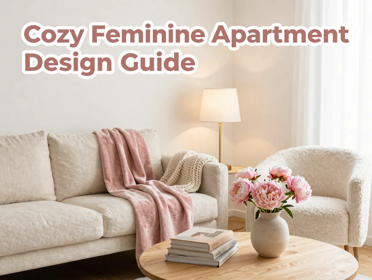 Cozy feminine apartment design guide