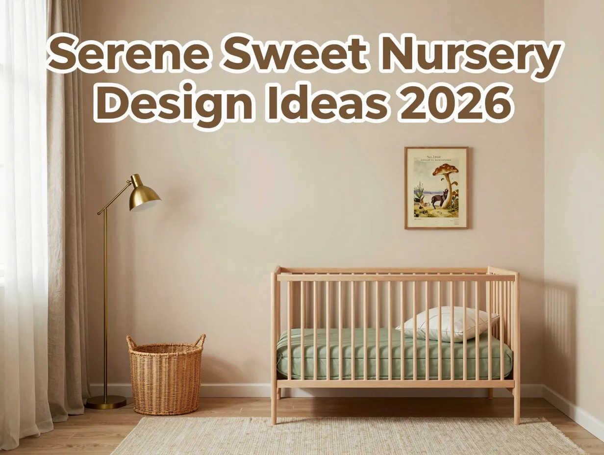 Serene sweet nursery design ideas 2026