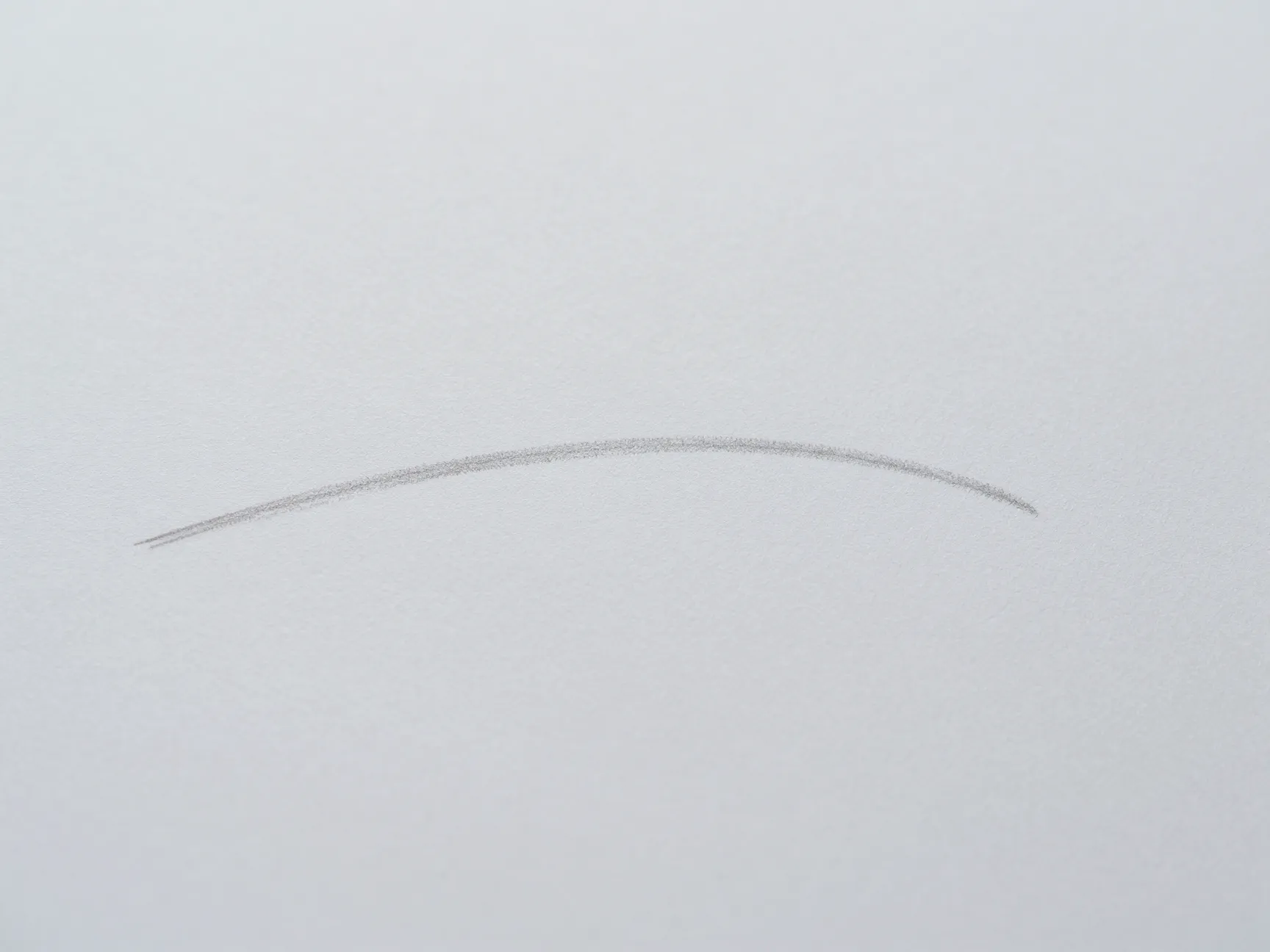 Draw a light horizon line in the lower third of the page