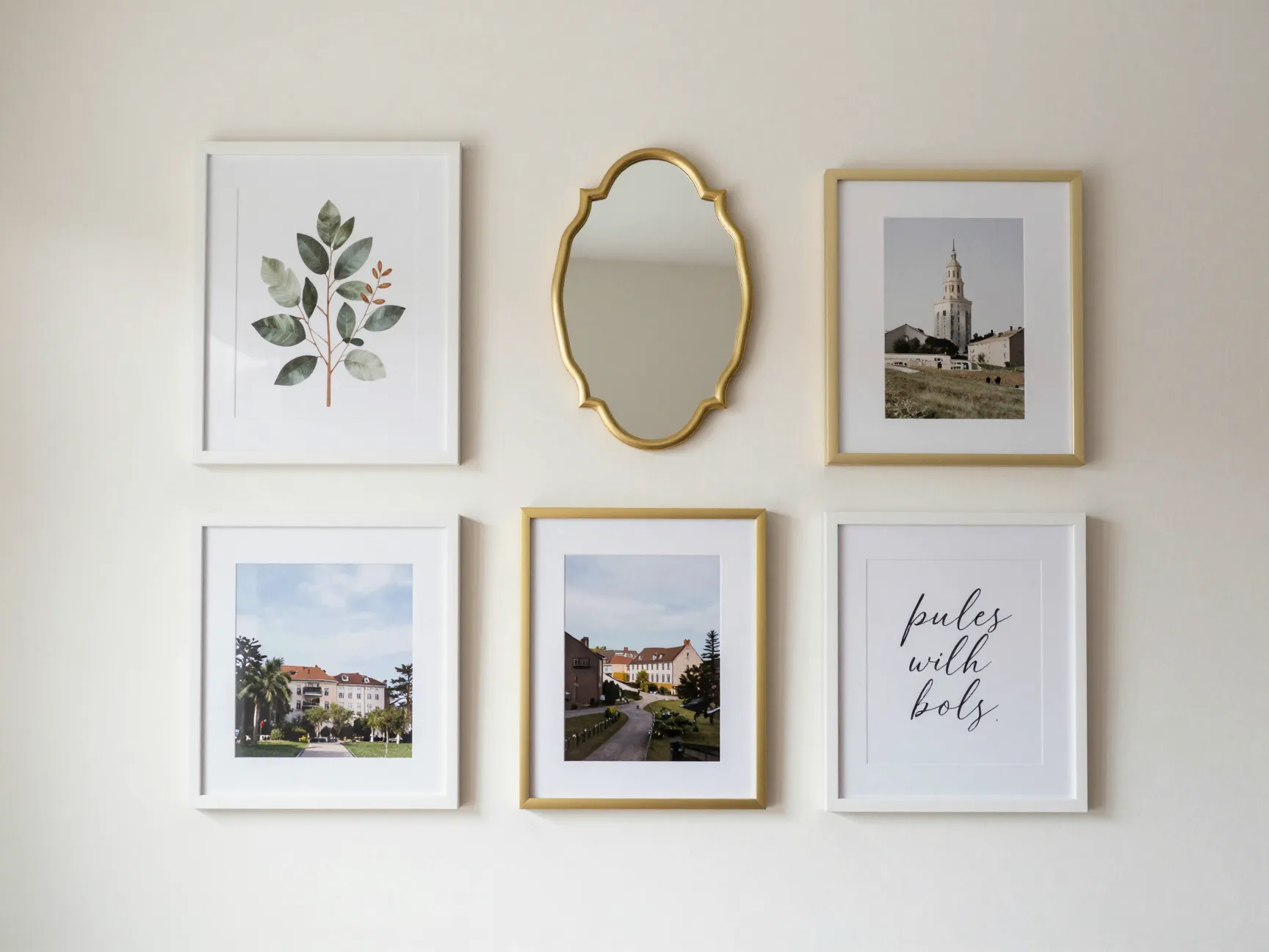 6 build a gallery wall that tells your story