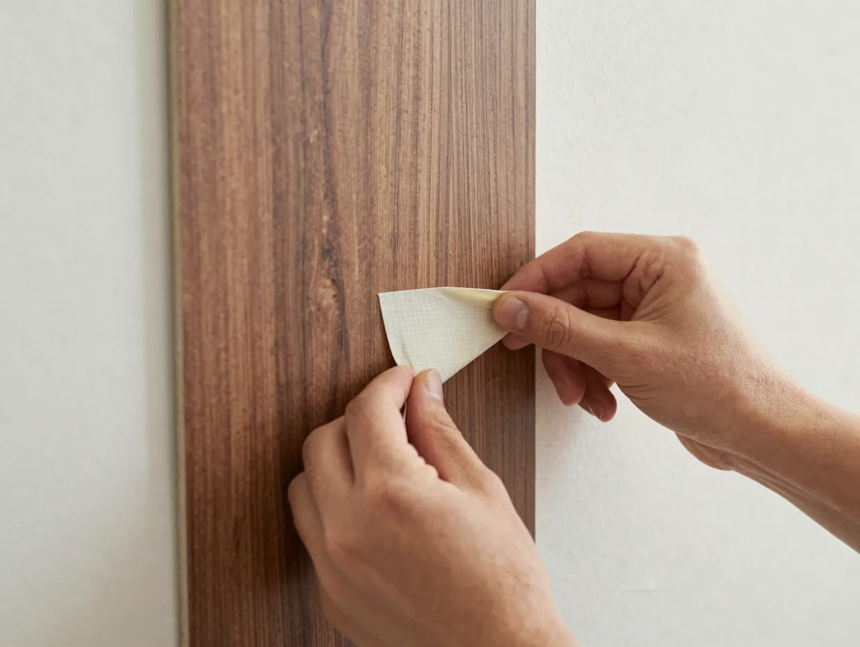 8 peel and stick wood veneer panels
