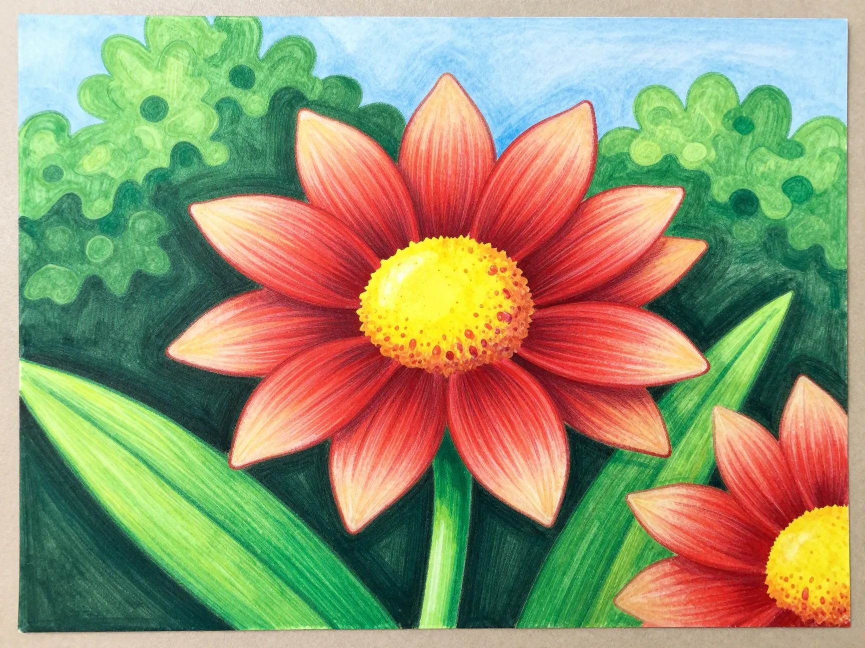 Color your garden with depth and shading