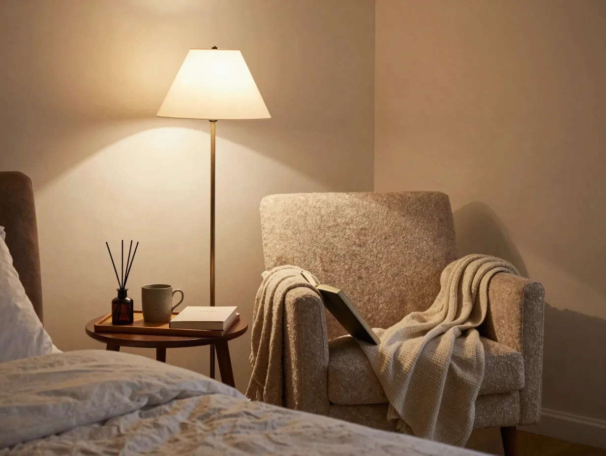 Create a dedicated sensory corner