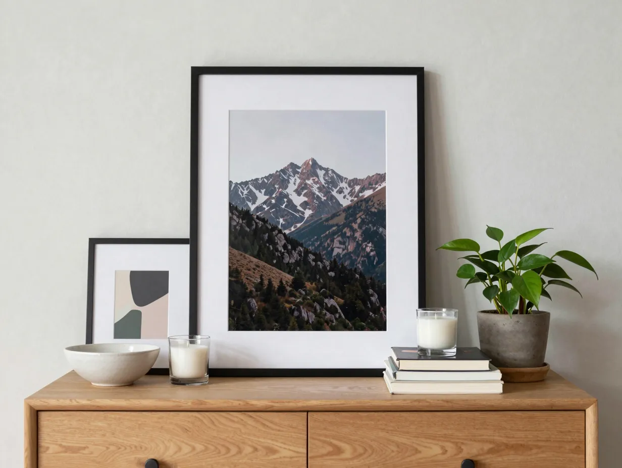 Personalize with meaningful art and shared objects