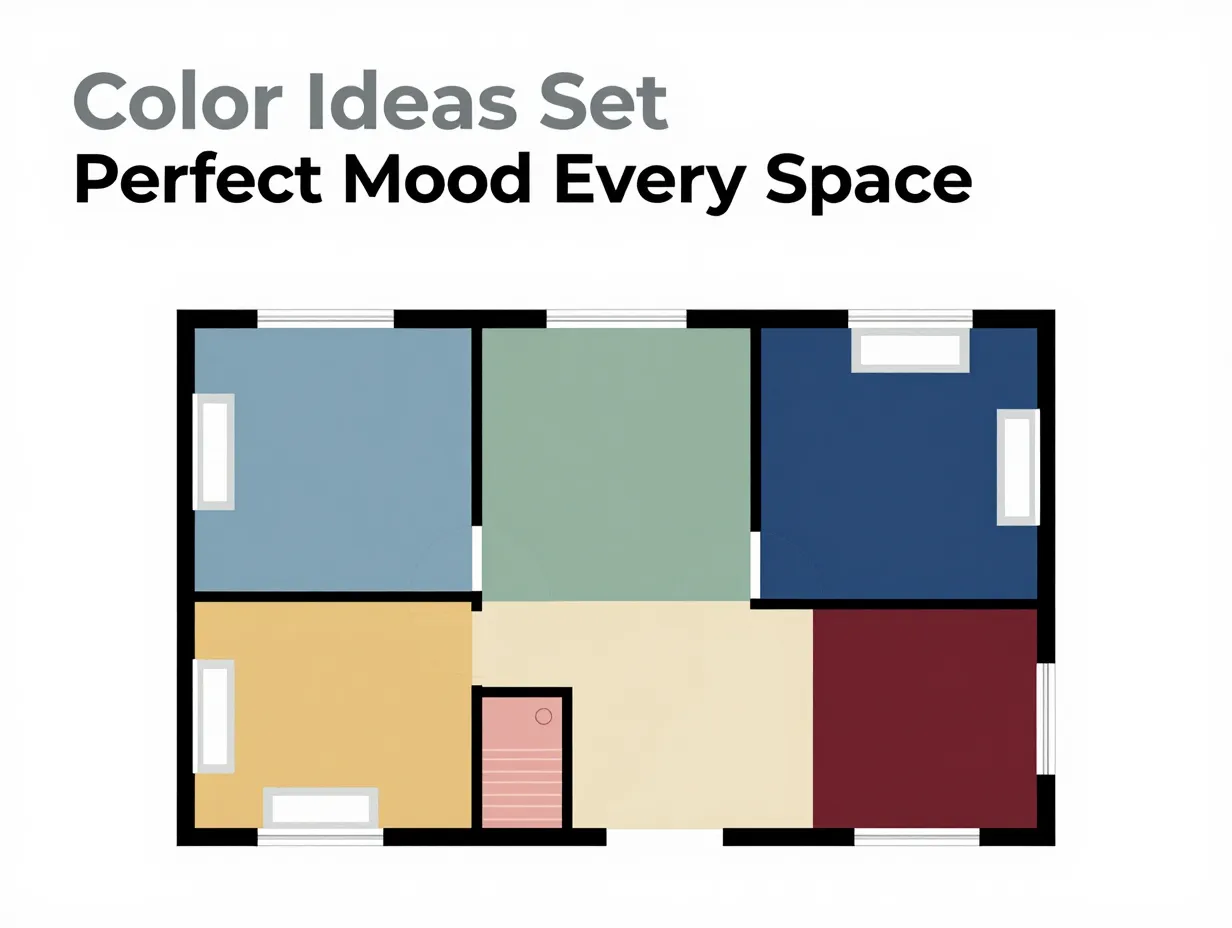 Color ideas set perfect mood every space