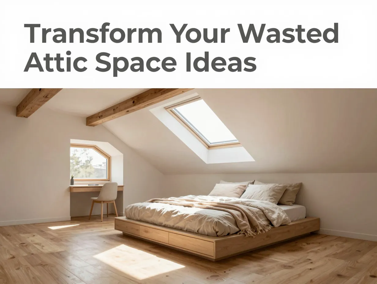Transform your wasted attic space ideas