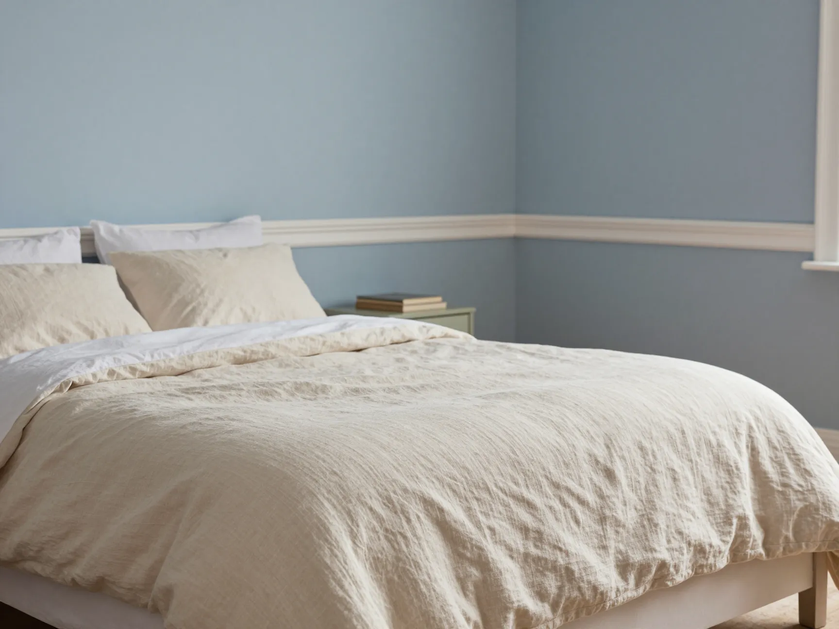 Serene blues for the bedroom