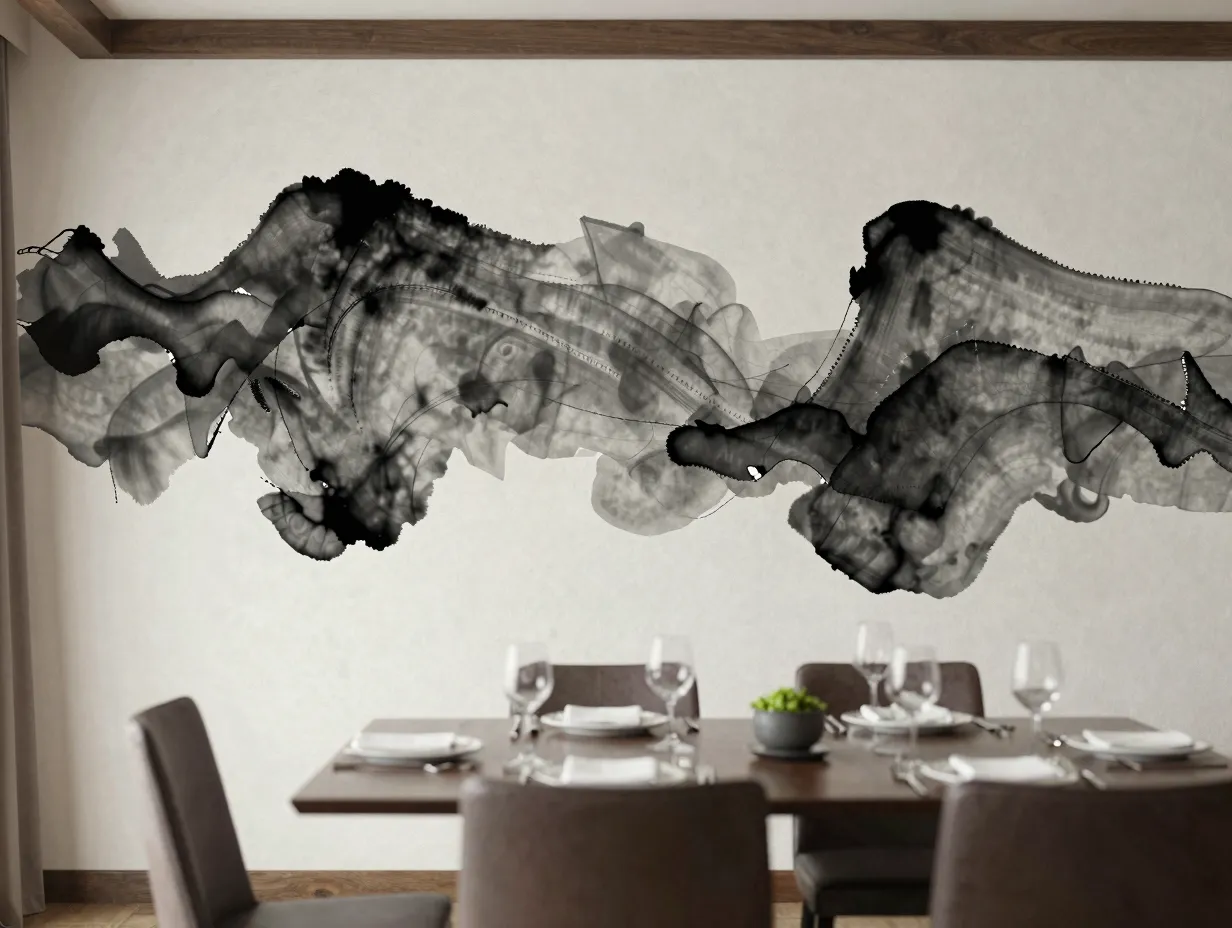Murals and mural style wallpaper