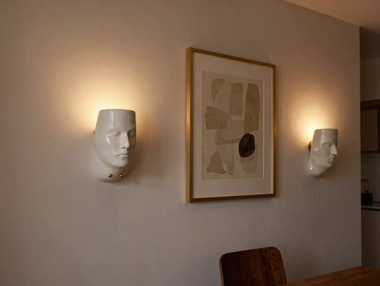 Wall sconces and decorative lighting as decor