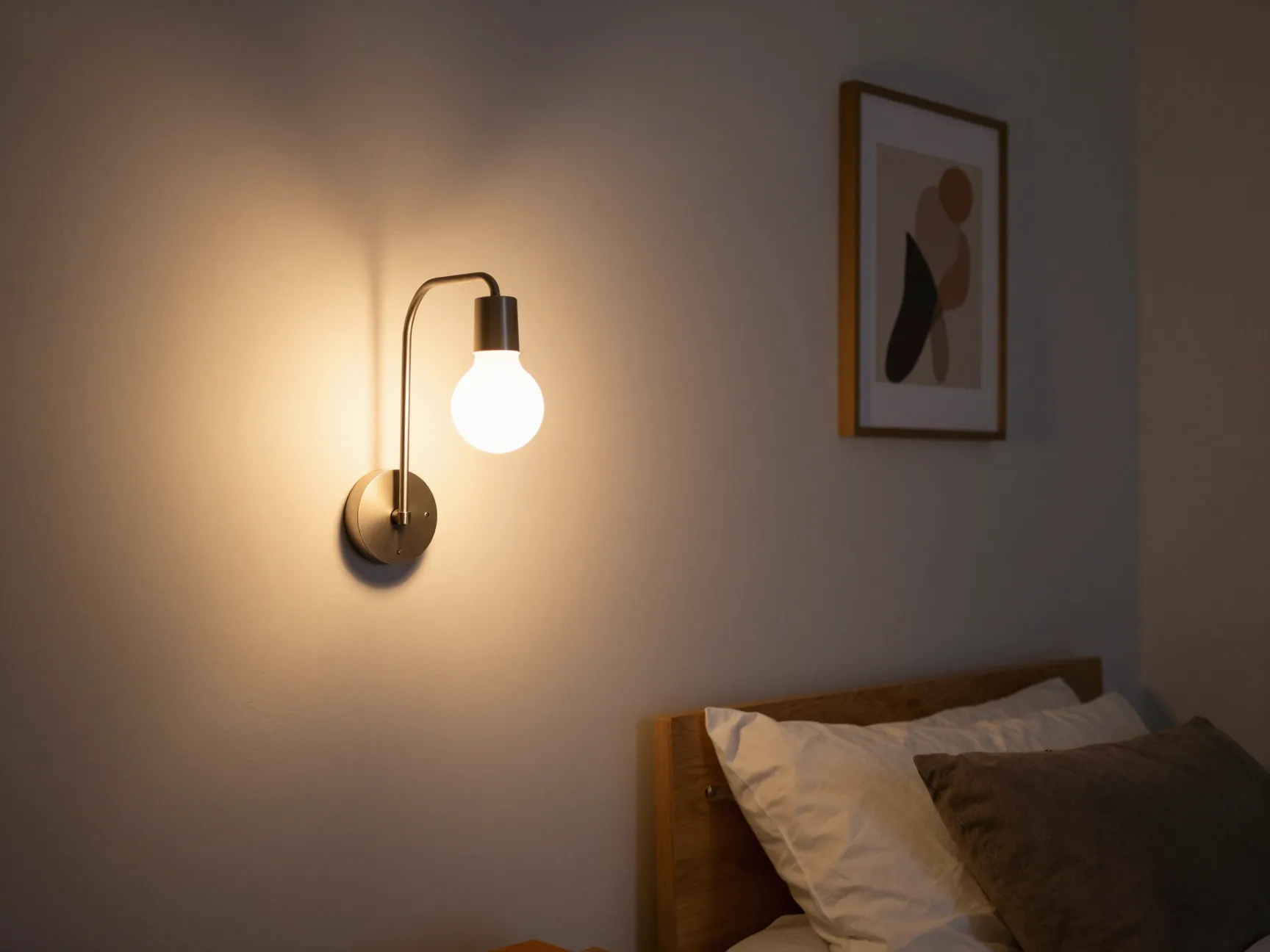 Layer lighting to highlight your wall decor