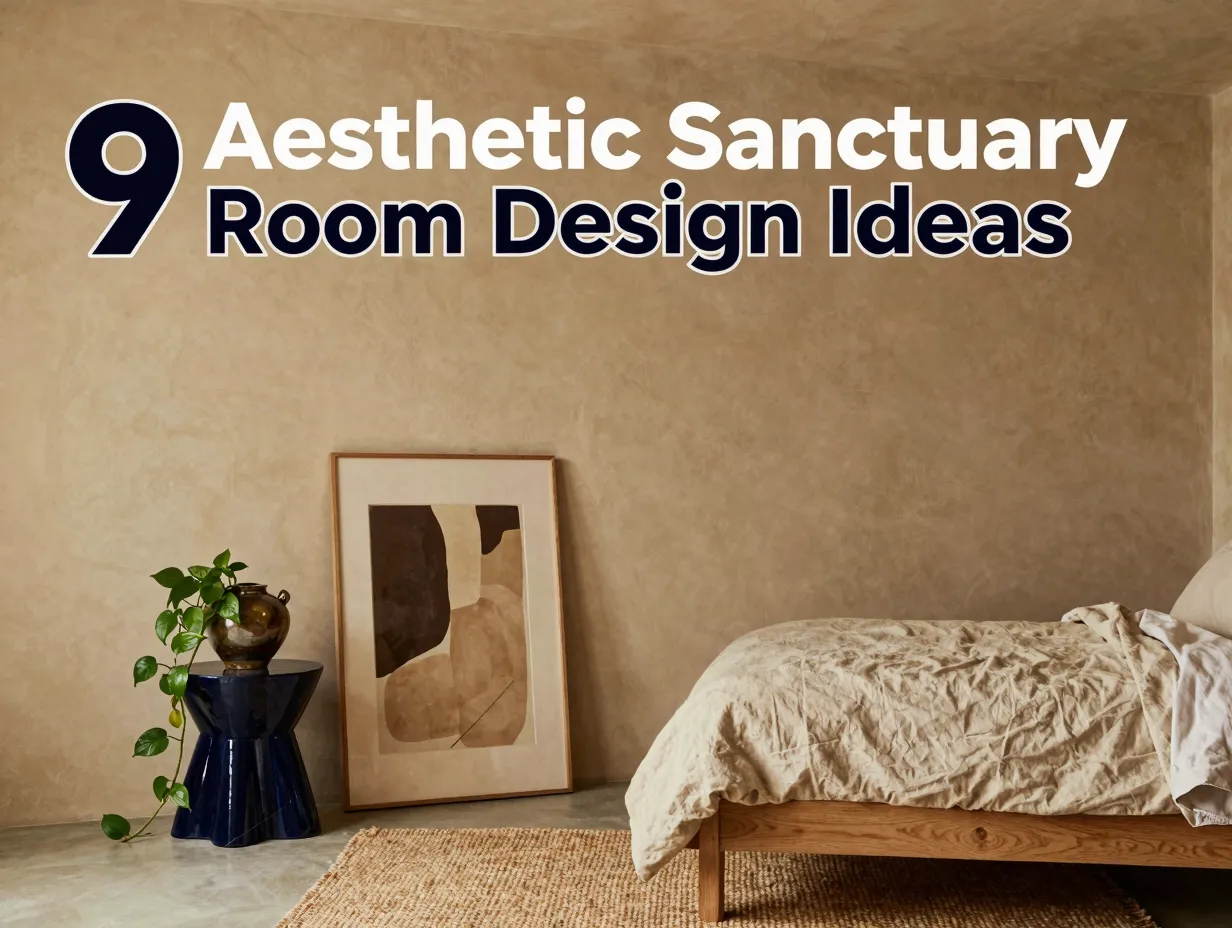 9 aesthetic sanctuary room design ideas