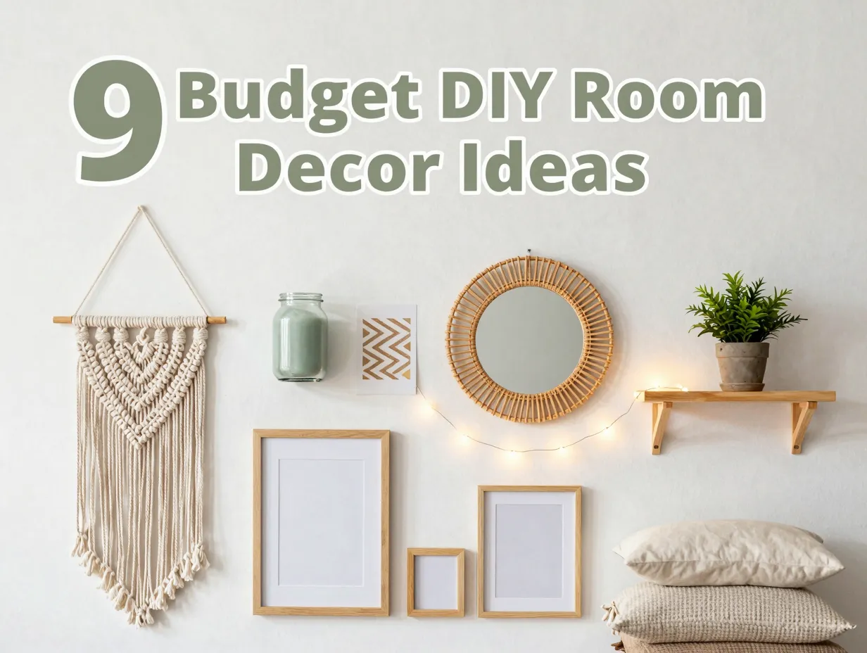 9 budget diy room decor ideas