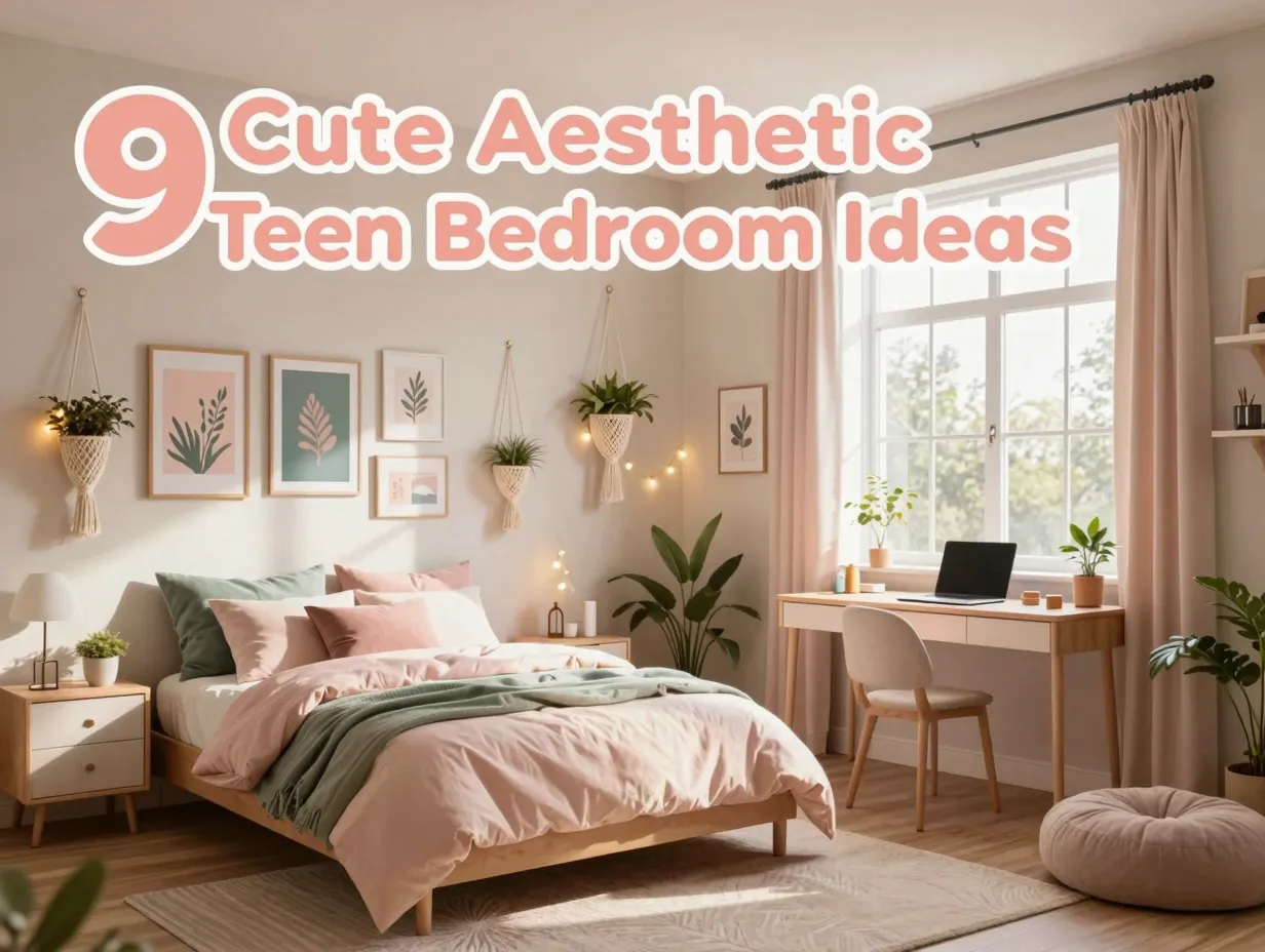 9 cute aesthetic teen bedroom ideas