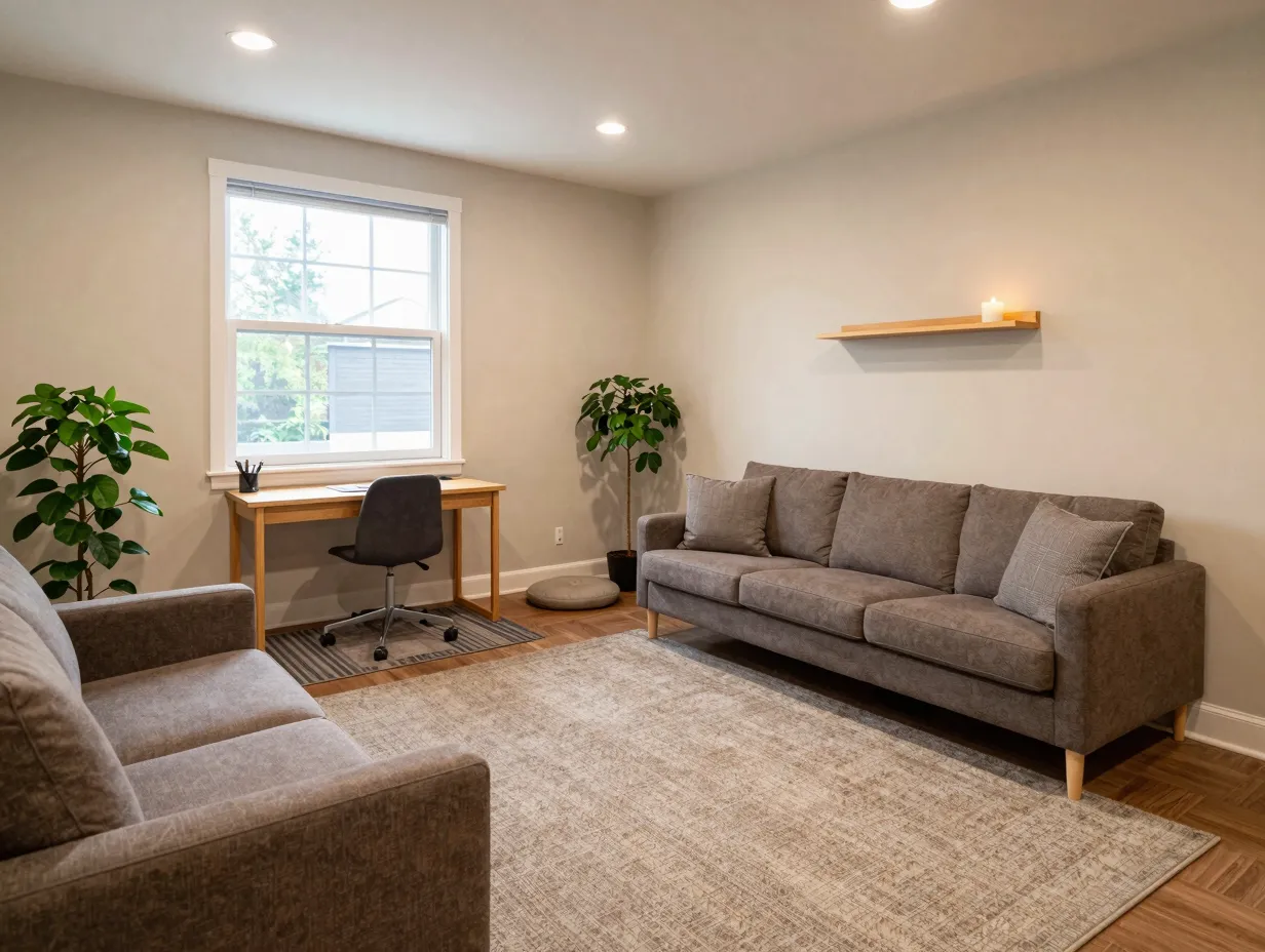 Zone your living room into distinct areas