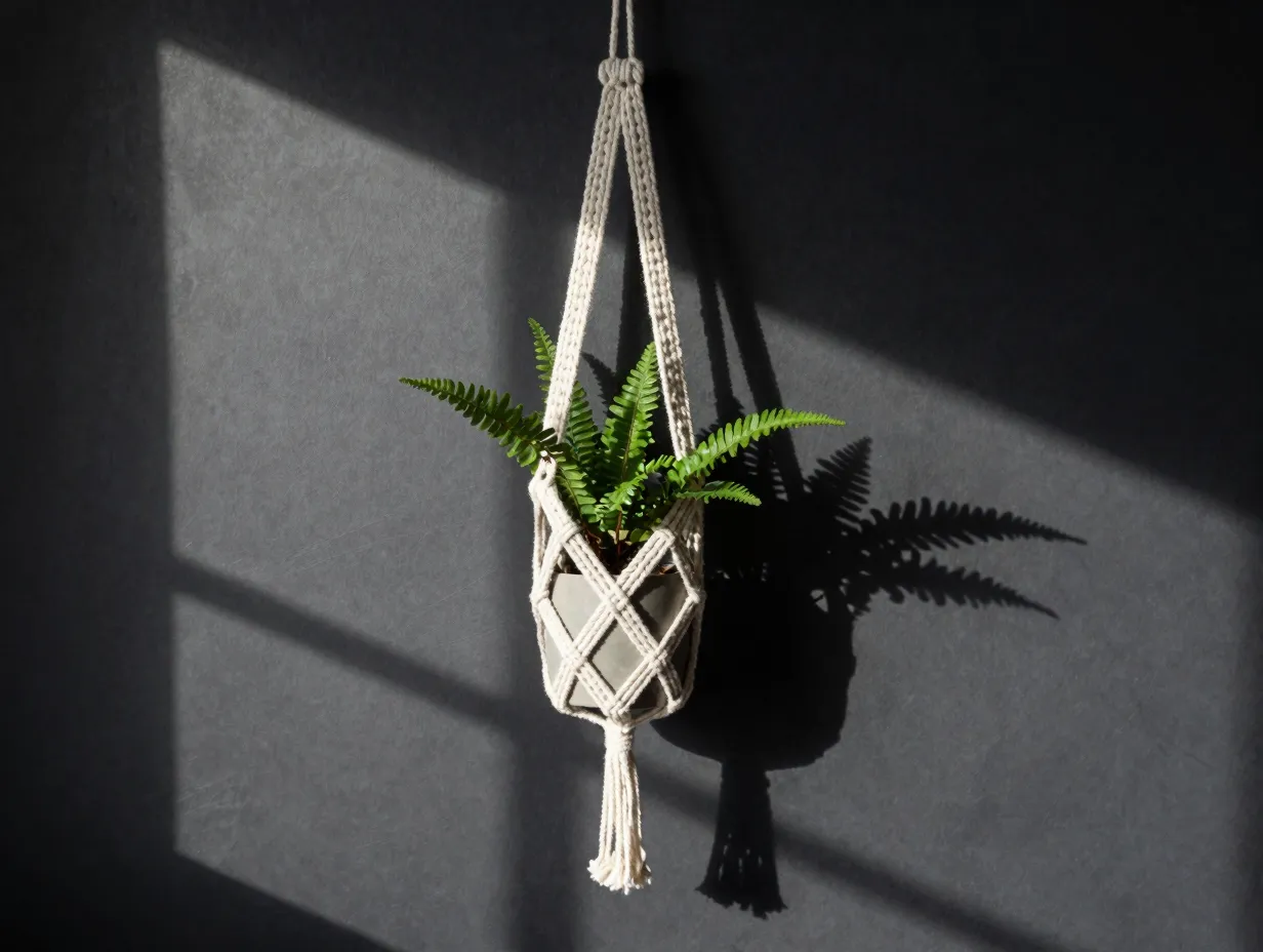 The diamond pattern hanger