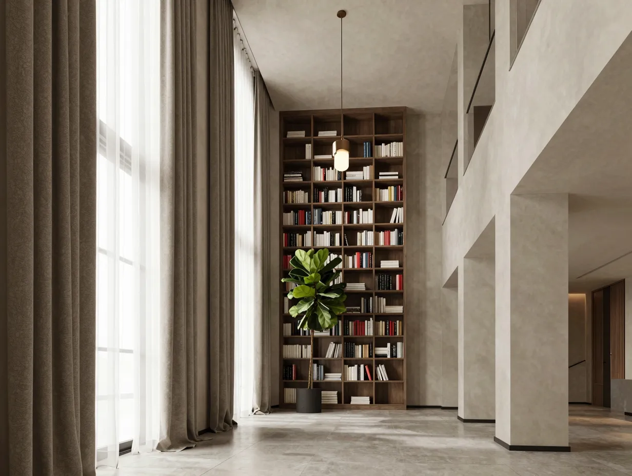 4 use vertical elements to command the height
