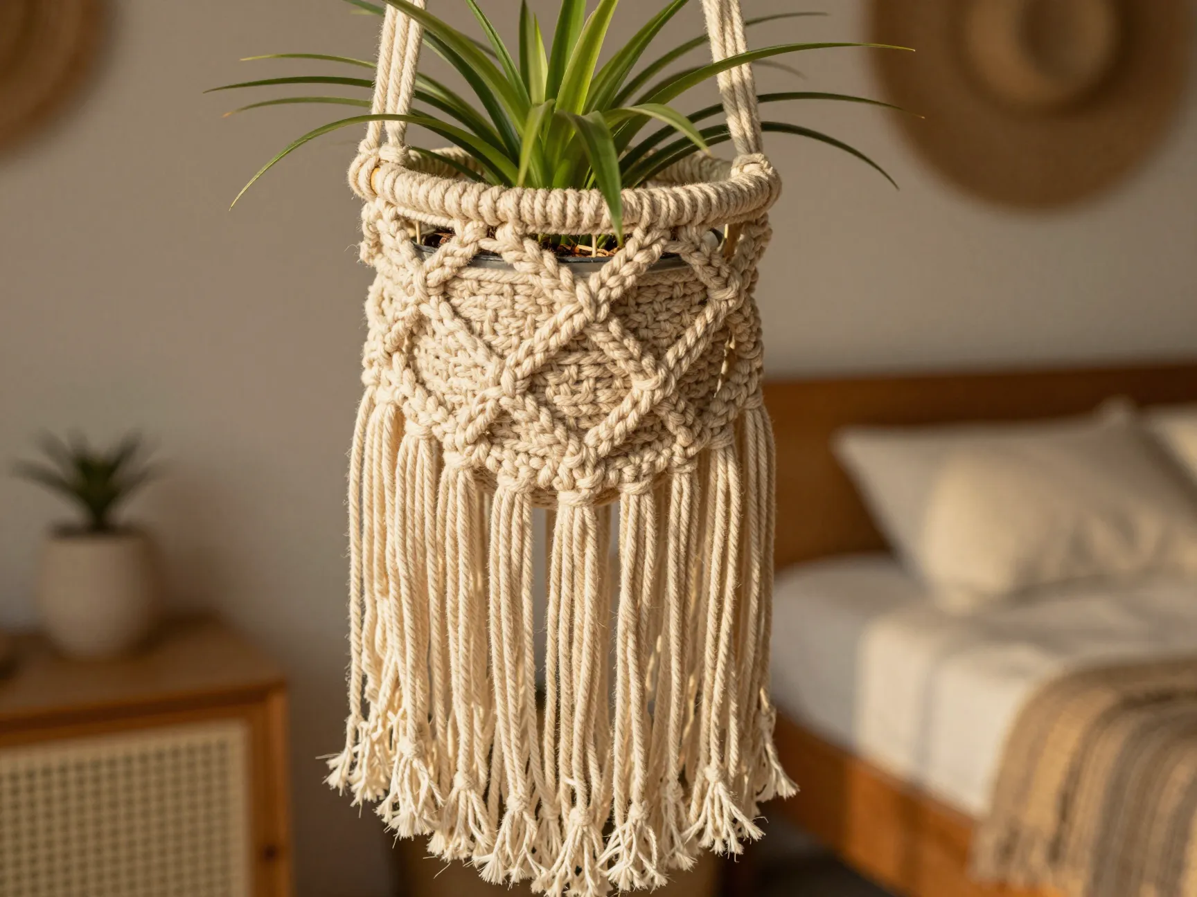 The boho fringe hanger