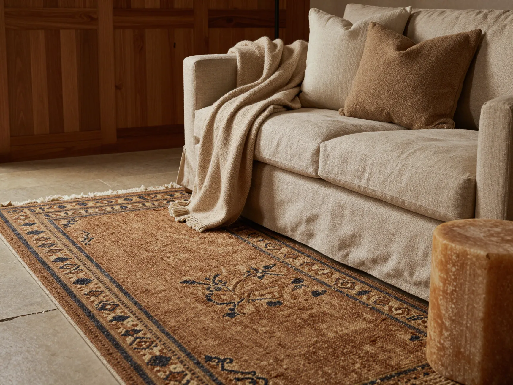 6 introduce warm materials and textures