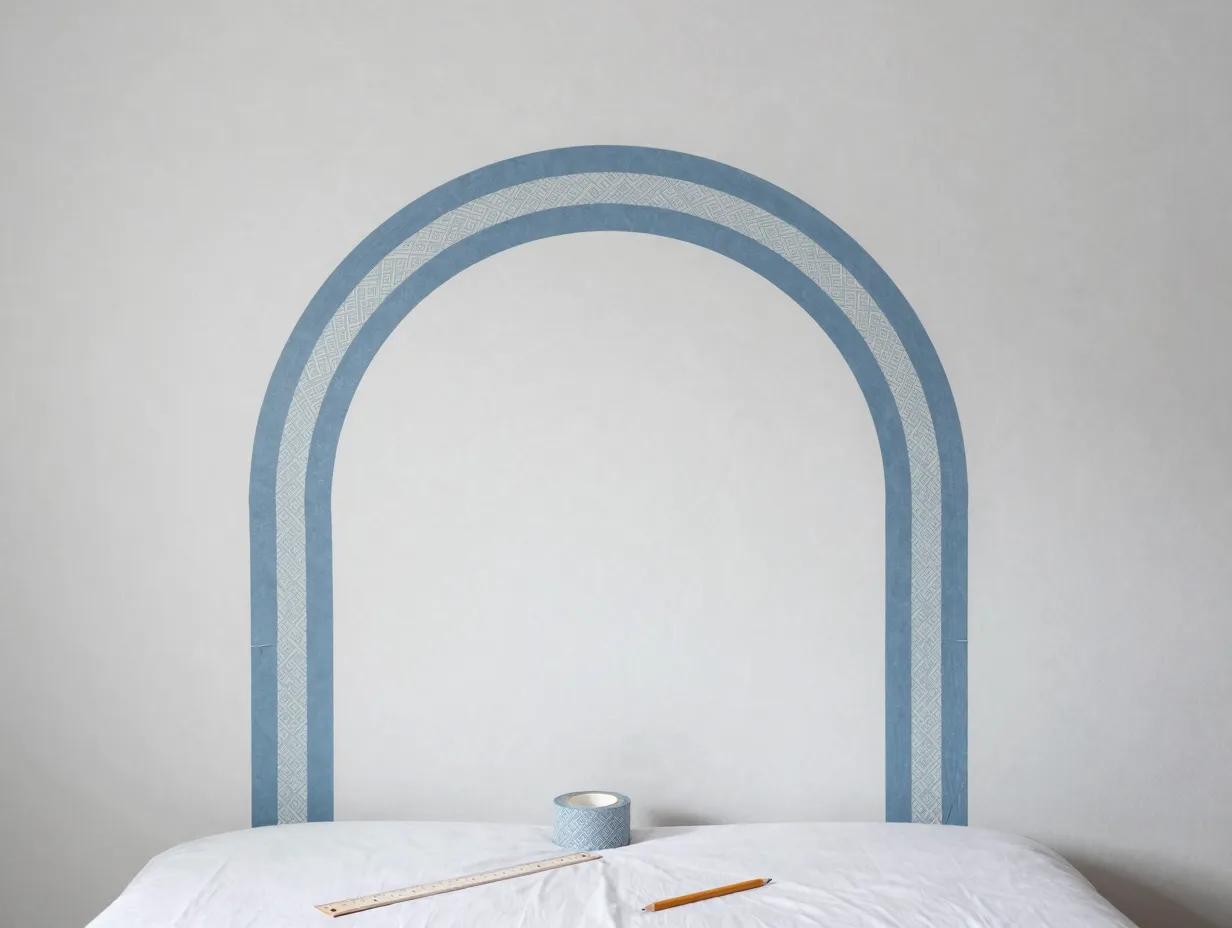 6 washi tape wall art or accent panel