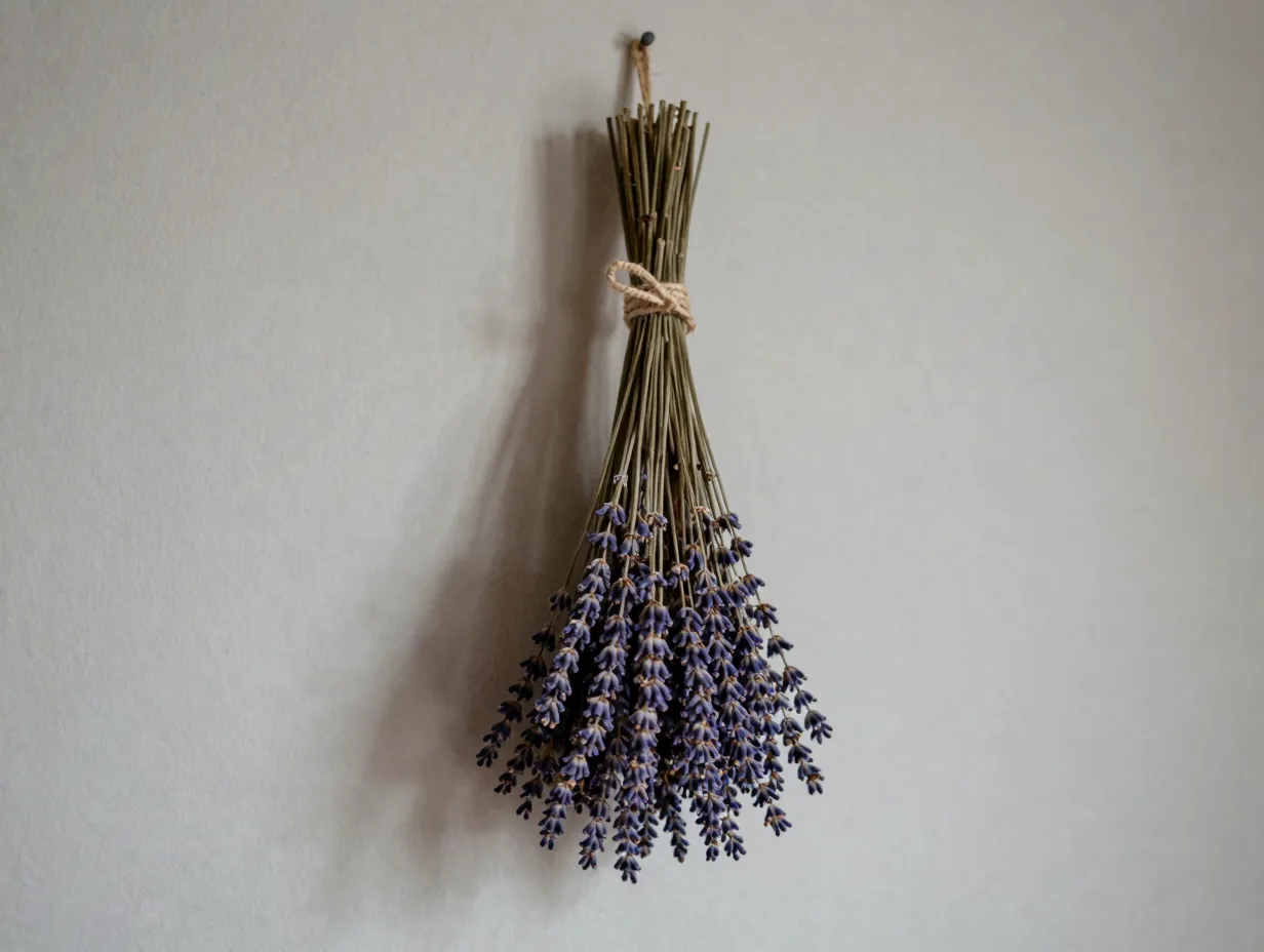 Dried flower wall hangings