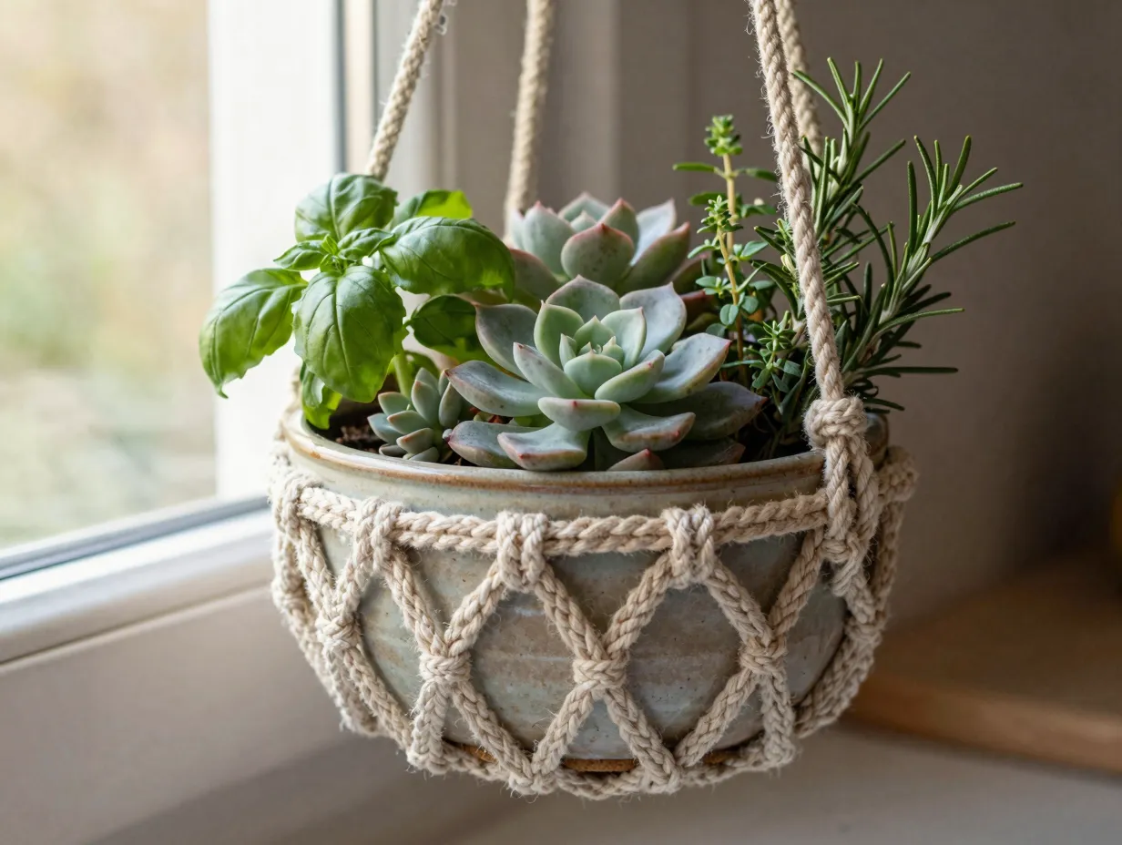 The wide mouth bowl hanger
