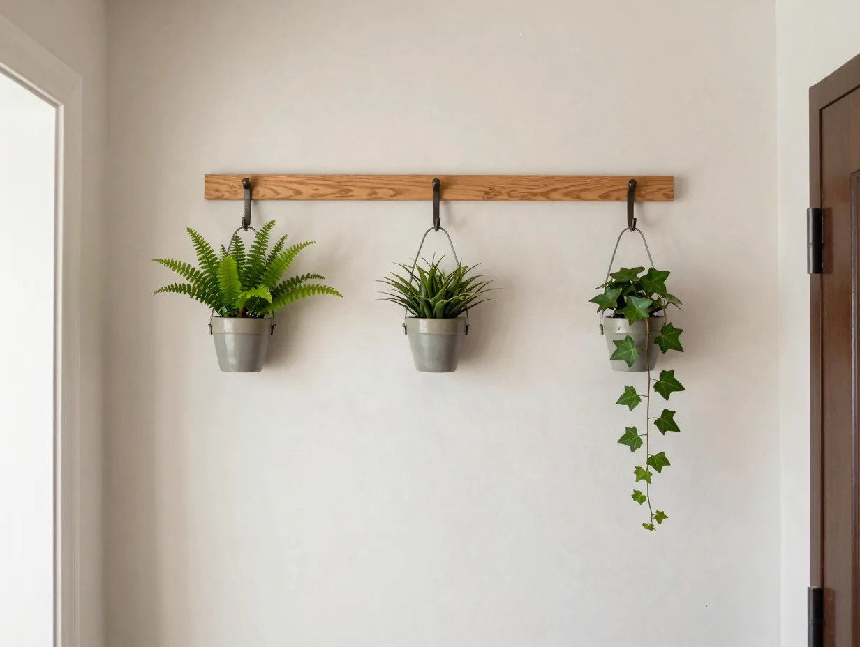The wall mounted plant hanger