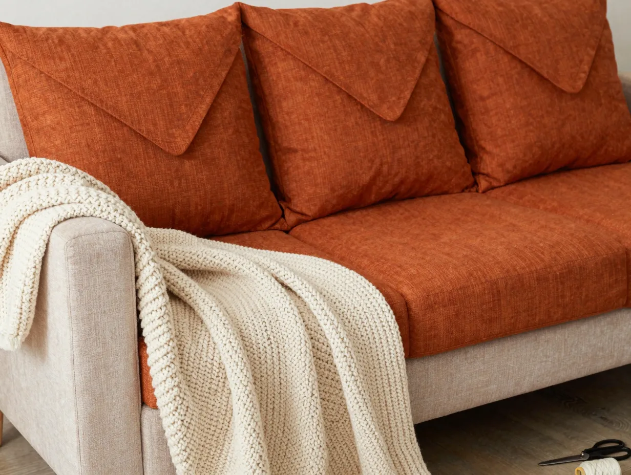 9 cushion cover and throw refresh