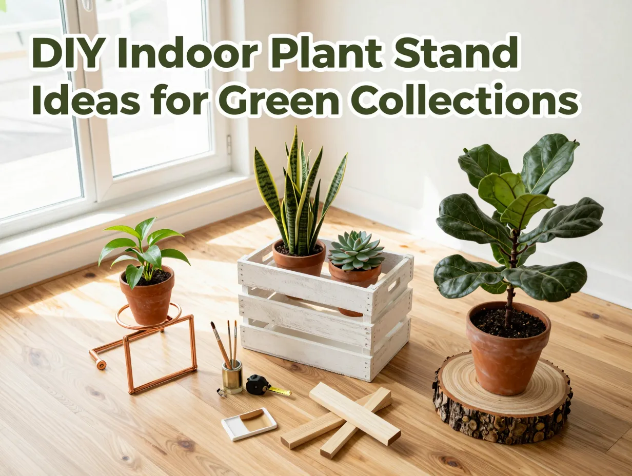 Diy indoor plant stand ideas for green collections