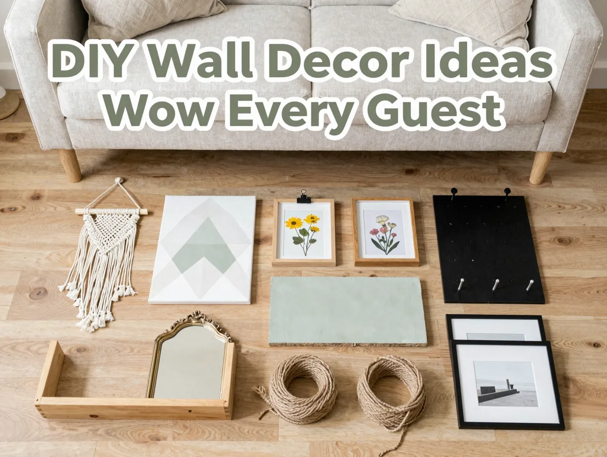 Diy wall decor ideas wow every guest