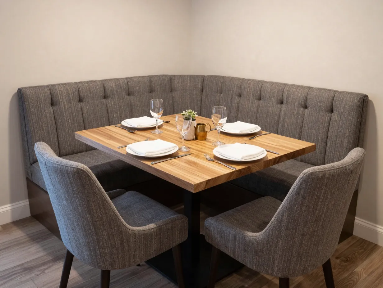 Mix your seating arrangements