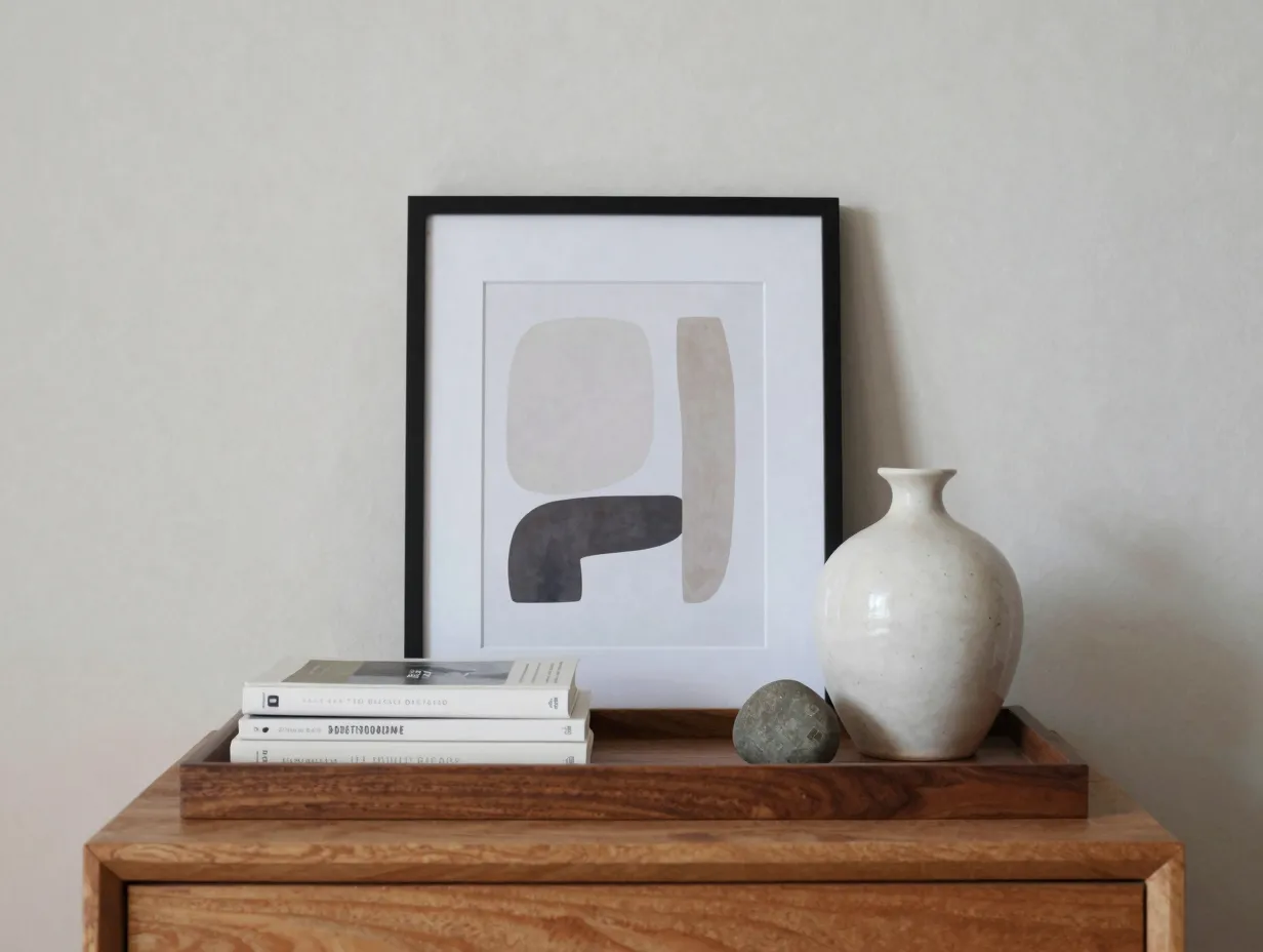 Personalize with meaningful art and objects