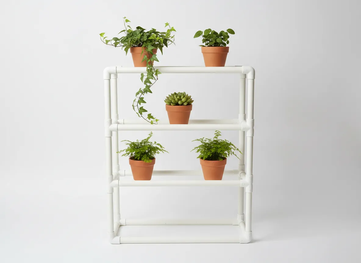 Pvc pipe modular stand