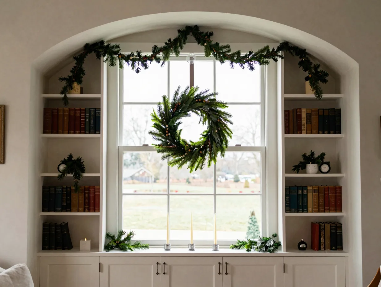 Use window treatments and architectural details to your advantage