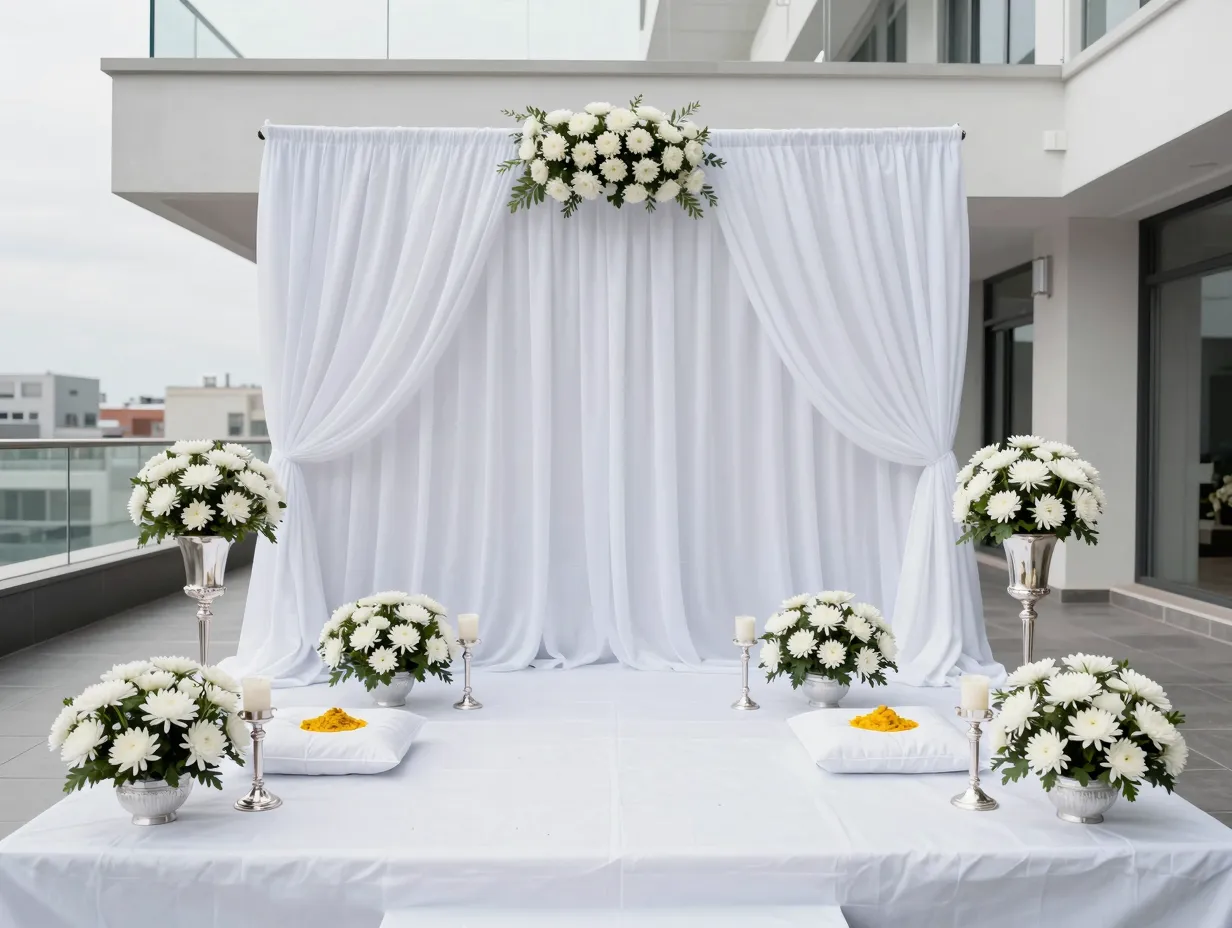 Minimalist all white contrast theme