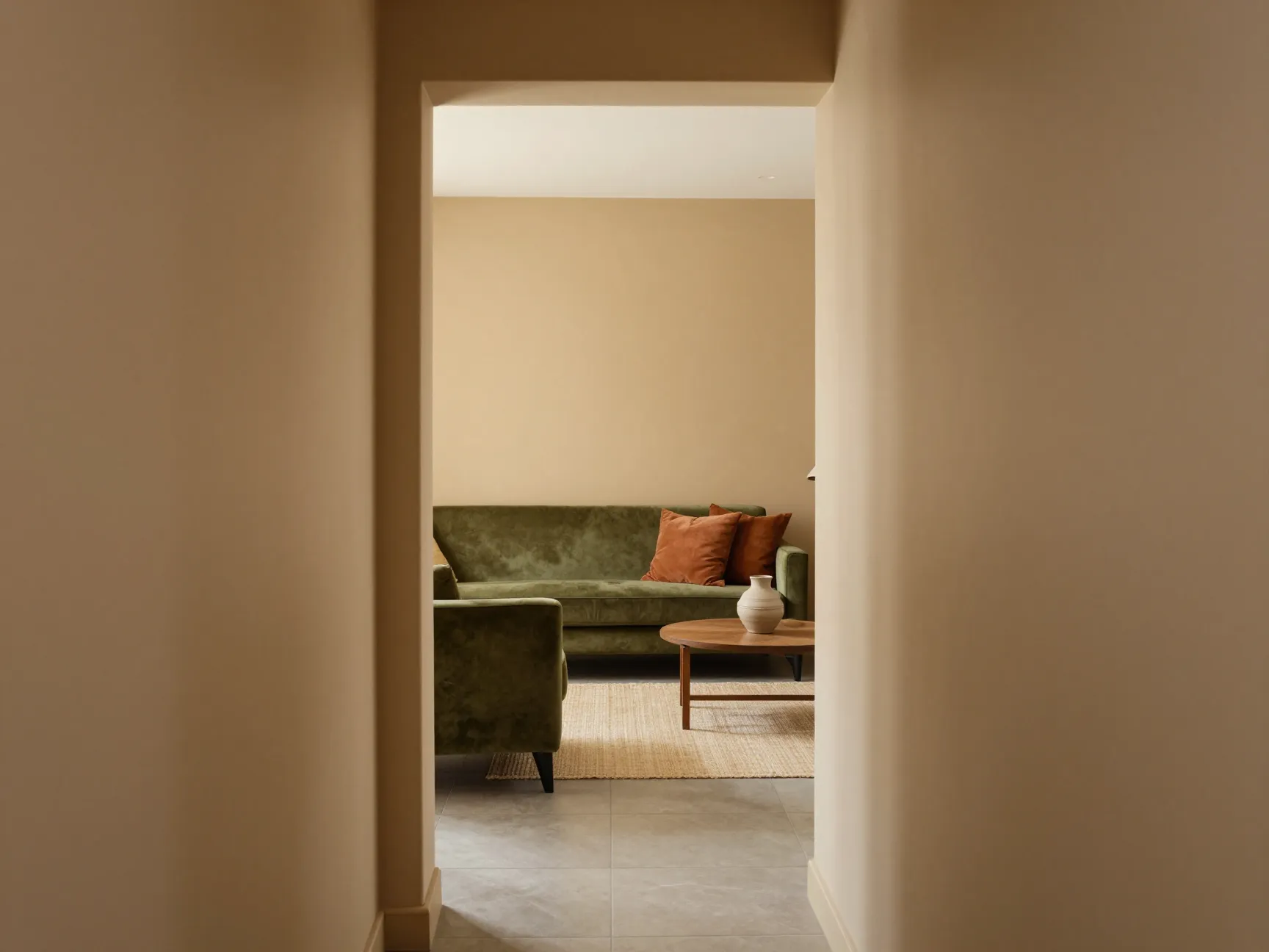 Create a cohesive color palette across rooms