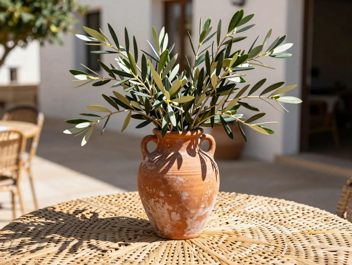 Keron terracotta table vase from wayfair