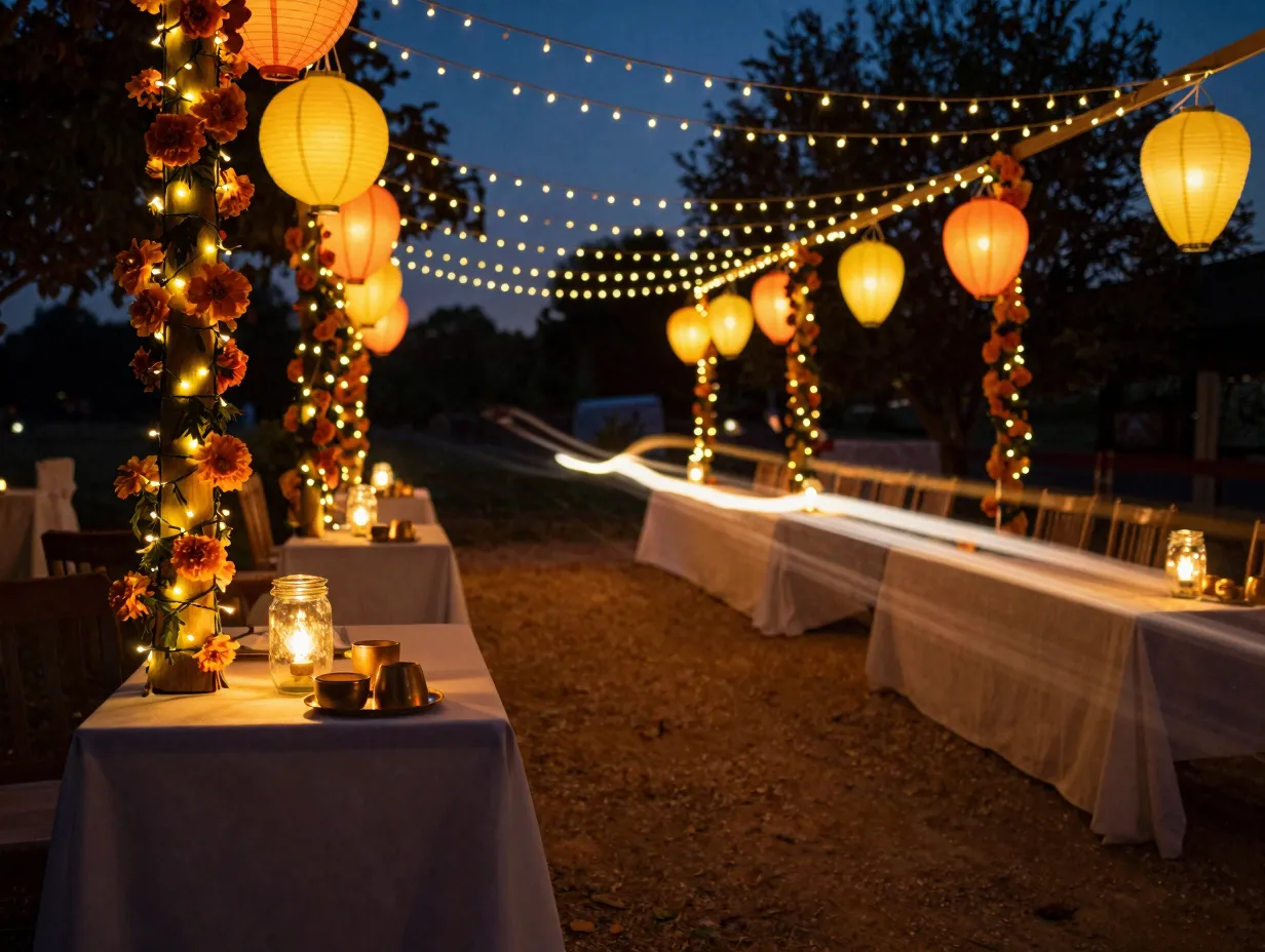 Strategic lighting for day to evening transition