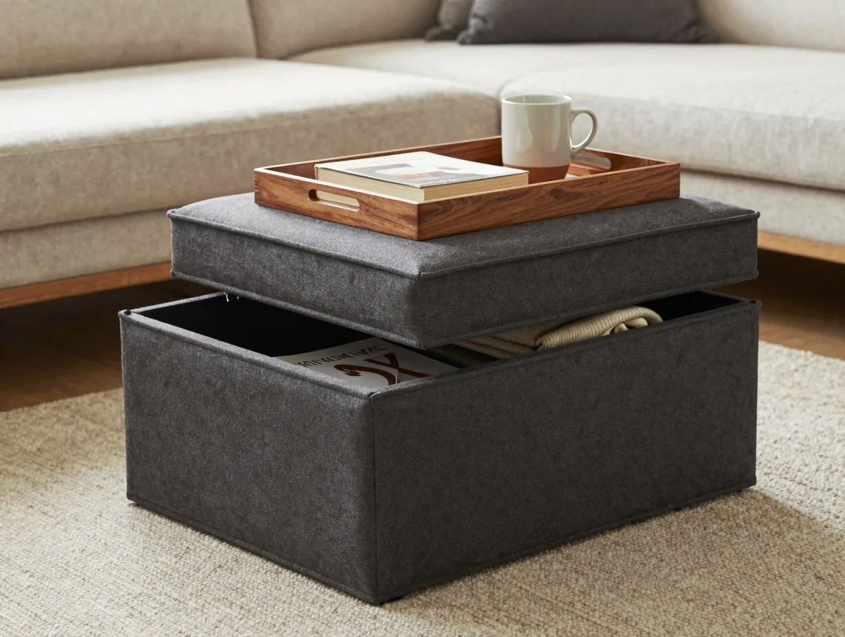 Storage ottoman