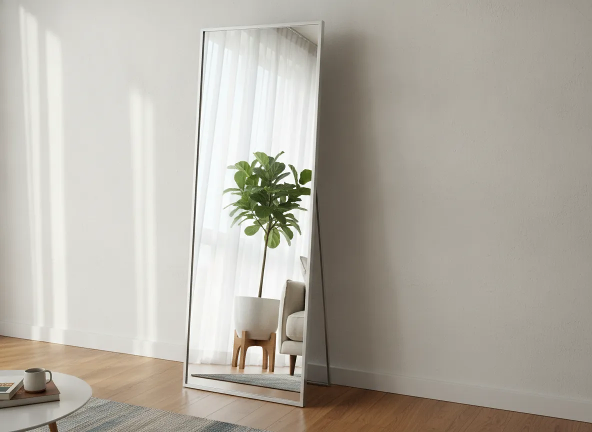 Full length or oversized mirror