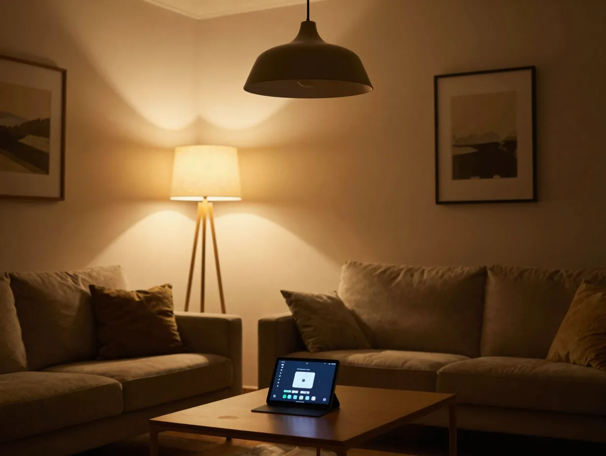 Master the art of living room lighting