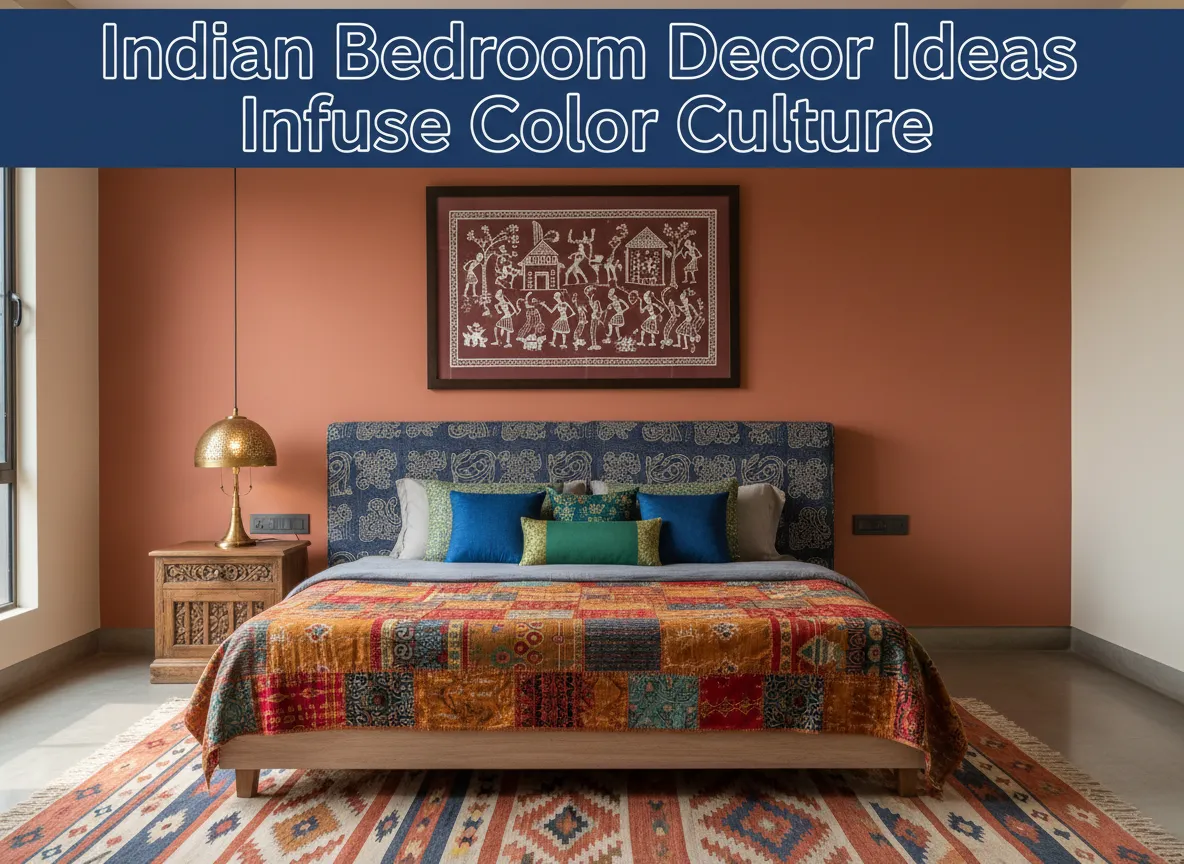Indian bedroom decor ideas infuse color culture