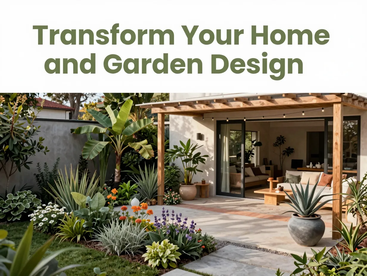 Transform your home and garden design